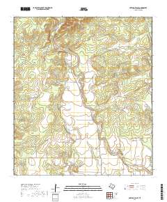 Mustang Valley 2019 topographic map thumbnail