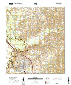 Navasota 2019 topographic map thumbnail