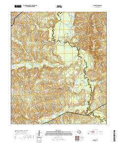 Neches 2019 topographic map thumbnail
