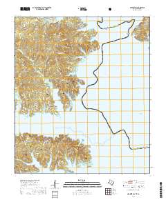 Negreet SW 2019 topographic map thumbnail