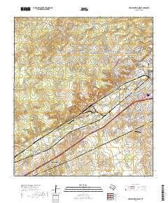 New Braunfels West 2019 topographic map thumbnail