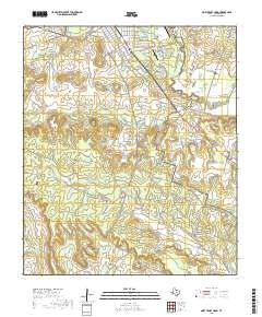 North Fort Hood 2019 topographic map thumbnail