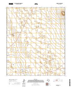 Notrees NW 2019 topographic map thumbnail