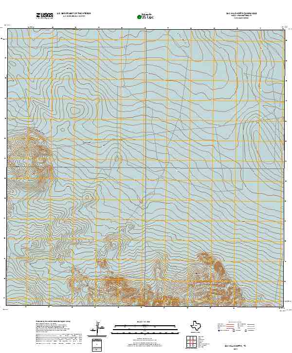 Oak Hills North 2019 topographic map thumbnail