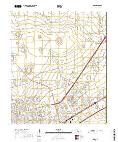Odessa NE 2019 topographic map thumbnail