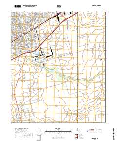 Odessa SE 2019 topographic map thumbnail
