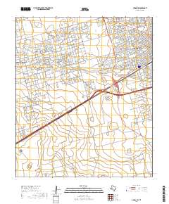 Odessa SW 2019 topographic map thumbnail