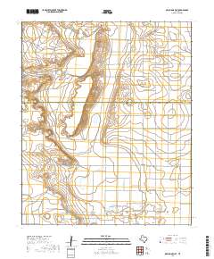 Oklahoma Flat 2019 topographic map thumbnail