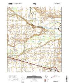 Oklaunion 2019 topographic map thumbnail