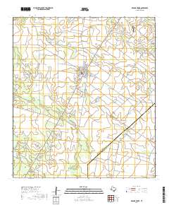 Orange Grove 2019 topographic map thumbnail