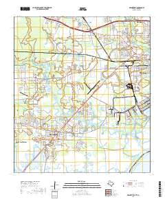 Orangefield 2019 topographic map thumbnail