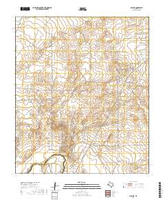 Orla NE 2019 topographic map thumbnail