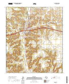 Ozona 2019 topographic map thumbnail