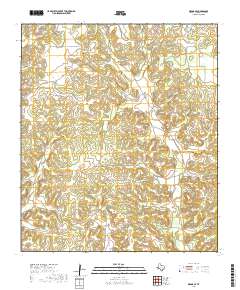 Ozona SE 2019 topographic map thumbnail