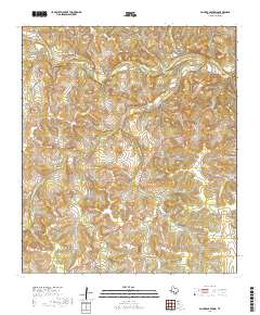 Paint Rock Spring 2019 topographic map thumbnail