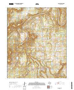 Palo Pinto 2019 topographic map thumbnail