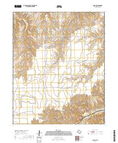 Pampa NE 2019 topographic map thumbnail