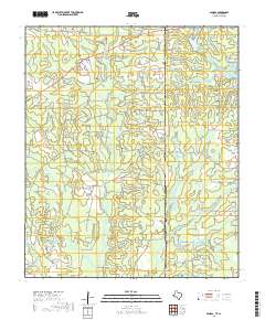 Panola 2019 topographic map thumbnail