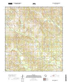 Parrilla Creek NE 2019 topographic map thumbnail