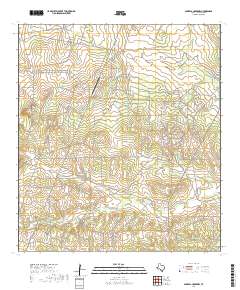 Parrilla Creek NW 2019 topographic map thumbnail