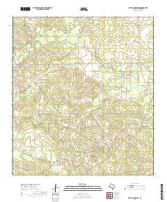 Parrilla Creek SE 2019 topographic map thumbnail