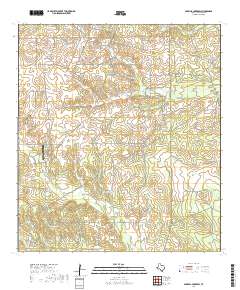 Parrilla Creek SW 2019 topographic map thumbnail
