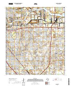 Pasadena 2019 topographic map thumbnail