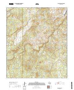 Pecan Springs 2019 topographic map thumbnail