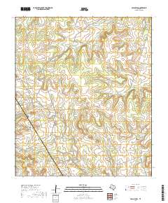 Pecan Wells 2019 topographic map thumbnail