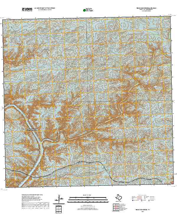 Pecos High Bridge 2019 topographic map thumbnail