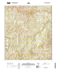 Pedernales Falls 2019 topographic map thumbnail