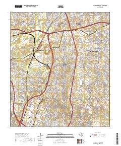 Pflugerville West 2019 topographic map thumbnail