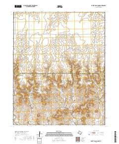 Pickett Ranch Creek 2019 topographic map thumbnail
