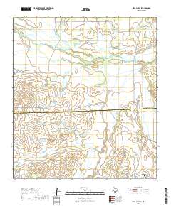 Piedra Creek SW 2019 topographic map preview