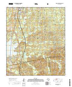Pineland South 2019 topographic map thumbnail