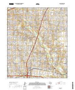 Plano 2019 topographic map thumbnail