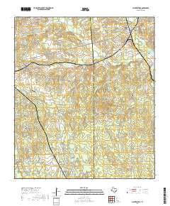 Plantersville 2019 topographic map thumbnail