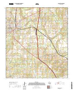 Pleasanton 2019 topographic map thumbnail