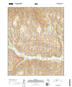 Pond Creek NW 2019 topographic map thumbnail