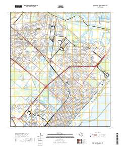 Port Arthur North 2019 topographic map thumbnail