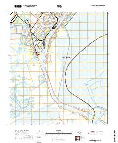 Port Arthur South 2019 topographic map thumbnail
