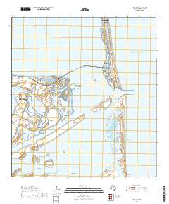 Port Isabel 2019 topographic map thumbnail