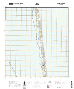 Port Isabel NW 2019 topographic map thumbnail