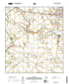 Port Lavaca West 2019 topographic map thumbnail
