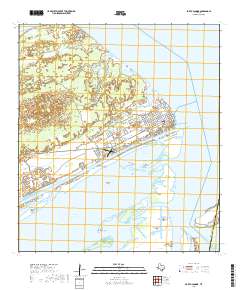 Port O'Connor 2019 topographic map thumbnail