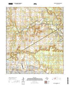 Post Oak Mountain 2019 topographic map thumbnail