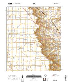 Post West 2019 topographic map thumbnail