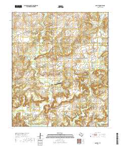 Postoak 2019 topographic map thumbnail