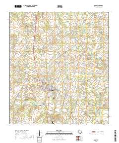 Poteet 2019 topographic map thumbnail