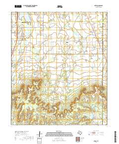 Potosi 2019 topographic map thumbnail